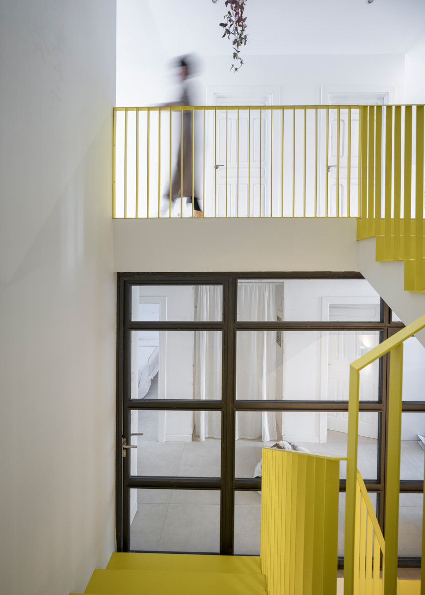 VIVIENDA CASA DISEÑO MODERNA LA VERA CACERES 36 NUBA ESCALERA